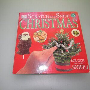 DK Scratch and Sniff Christmas Hardcover Book - 2001 Holiday Scented Children's